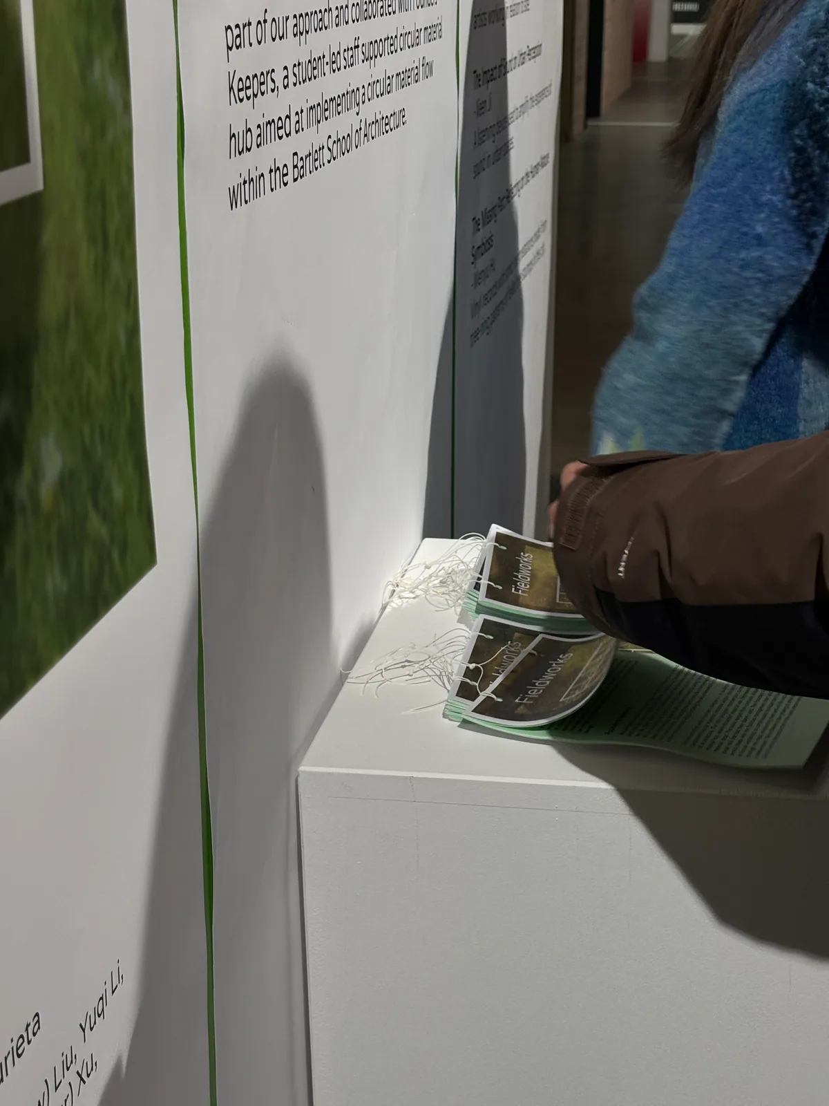 Fieldworks booklet display